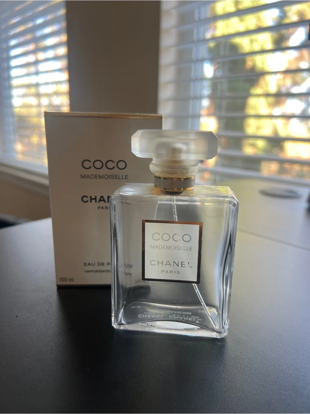 Chanel Empty Perfume Bottle and Box